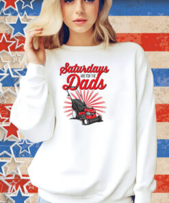 Saturdays Are For The Dads Push Mower Pocket Shirt