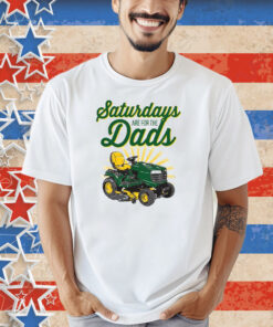 Saturdays Are For The Dads Riding Mower Pocket Shirt
