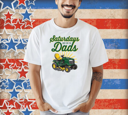 Saturdays Are For The Dads Riding Mower Pocket Shirt