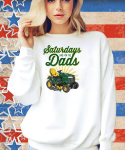 Saturdays Are For The Dads Riding Mower Pocket Shirt