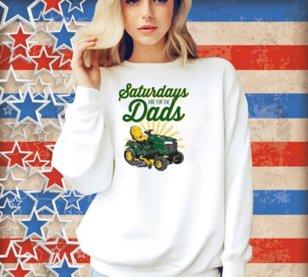 Saturdays Are For The Dads Riding Mower Pocket Shirt