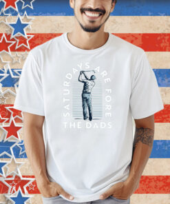 Saturdays Are Fore The Dads Golfer Pocket Shirt