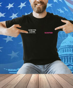 Scooter No Time To Chill 3 4 5 Min 6 8 1998 Shirt