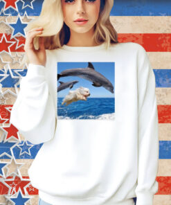 Sebastian Vettel Wearing Dog Jump With Dolphin Shirt