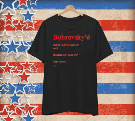 Sergei Bobrovsky Bobrovsky'd Definition T-Shirt