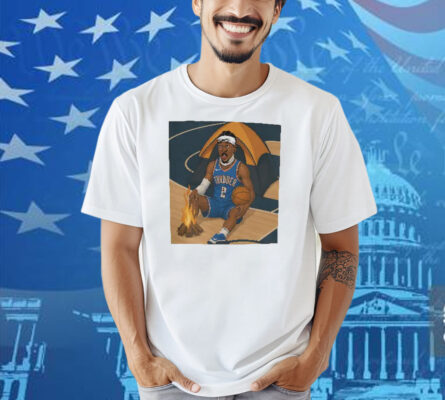 Shai Gilgeous-Alexander On Fire Shirt