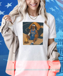 Shai Gilgeous-Alexander On Fire Shirt