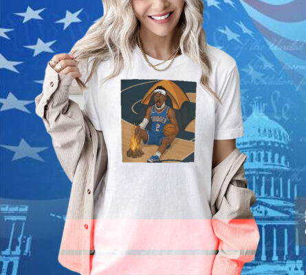 Shai Gilgeous-Alexander On Fire Shirt