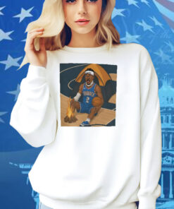 Shai Gilgeous-Alexander On Fire Shirt