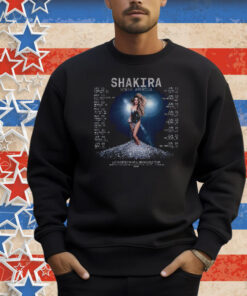 Shakira Las Mujeres Ya No Lloran Concert 2025 Shirt