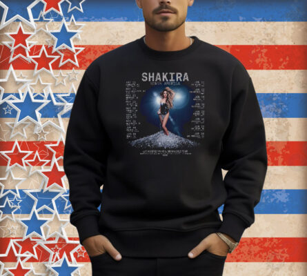 Shakira Las Mujeres Ya No Lloran Concert 2025 Shirt