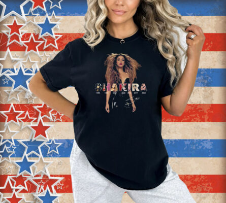 Shakira Las Mujeres Ya No Lloran World Tour Shirt
