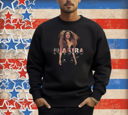 Shakira Las Mujeres Ya No Lloran World Tour Shirt