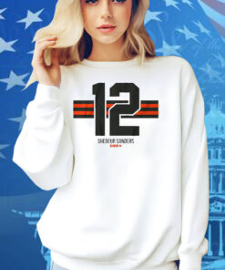 Shedeur Sanders Name Number Stripe Shirt