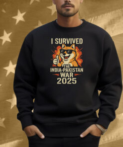 Shibetoshi Nakamoto I Survived The India-Pakistan War 2025 Shirt