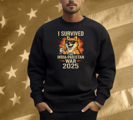 Shibetoshi Nakamoto I Survived The India-Pakistan War 2025 Shirt