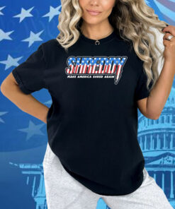Shreddy Make America Shred Again Stripes American Flag Shirt