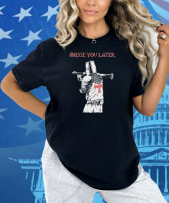 Siege You Later Threat Llama Shirt
