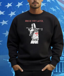 Siege You Later Threat Llama Shirt