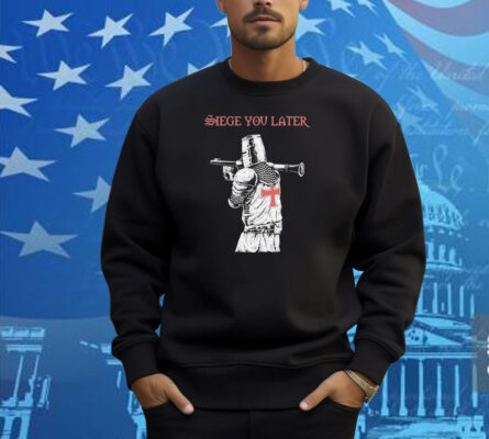 Siege You Later Threat Llama Shirt