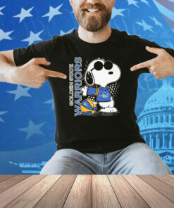 Snoopy Fan Golden State Warriors x The Peanuts Shirt