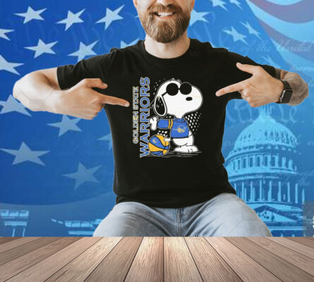 Snoopy Fan Golden State Warriors x The Peanuts Shirt