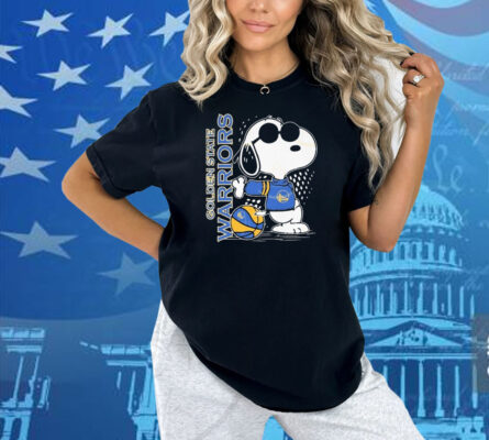 Snoopy Fan Golden State Warriors x The Peanuts Shirt
