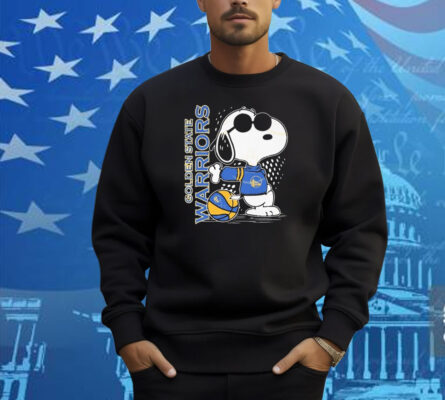 Snoopy Fan Golden State Warriors x The Peanuts Shirt