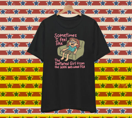 Sometimes I Feel Like the Deflated Girl From The 2006 Anti-Weed PSA T-Shirt