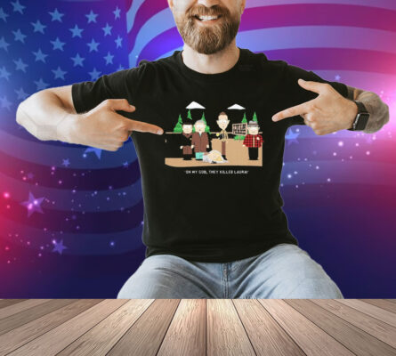 South Park Twin Peaks Oh My God, They Killed Laura Jim’ll Paint It Shirt