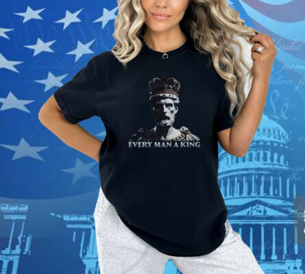Stew Peters Huey Long Every Man A King Shirt