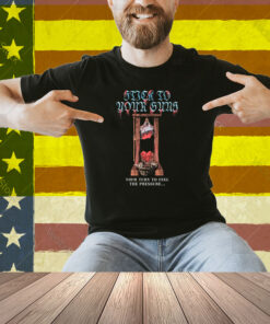 Stick To Your Guns Your Turn To Feel The Pressure Severed Forever Shirt