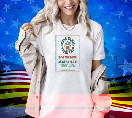 Stone Family Field Trip Zephyr Lodge Liberty Lake, WA Aug 9-10 2025 Tour Shirt
