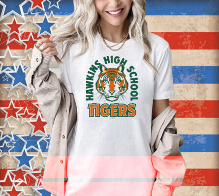 Stranger Things Hawkins High School Tigers Shirt