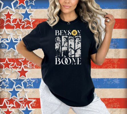 Sunflower Accent Benson Boone Music Shirt