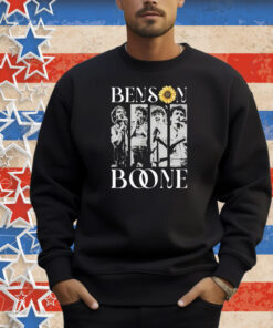 Sunflower Accent Benson Boone Music Shirt