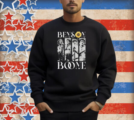 Sunflower Accent Benson Boone Music Shirt