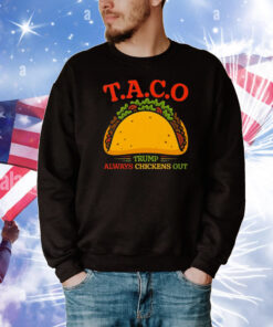 T.A.C.O Trump Always Chickens Out T-Shirt
