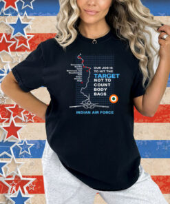 Target Striked Our Job Is To Hit The Target Not To Count Body Bags Shirt
