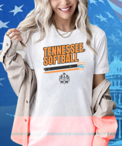 Tennessee Softball Women's College World Series Stripe Shirt