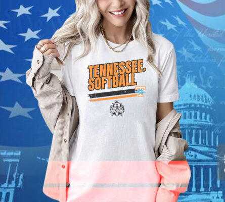 Tennessee Softball Women's College World Series Stripe Shirt