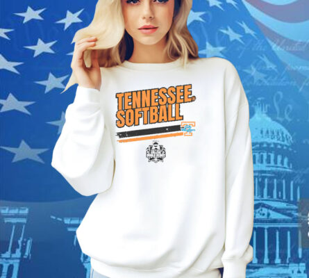Tennessee Softball Women's College World Series Stripe Shirt