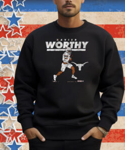 Texas Football Xavier Worthy Superstar Pose Shirt