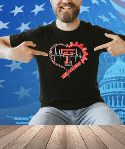 Texas Tech Red Raiders Engineering Heartbeats Shirt