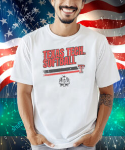 Texas Tech Softball Women's College World Series Stripe Shirt