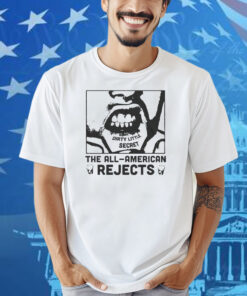 The All American Rejects Dirty Little Secret Lip Tattoo Shirt