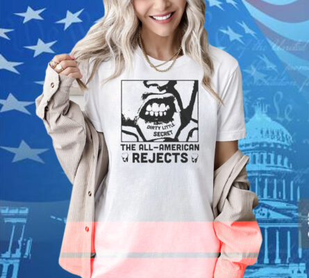 The All American Rejects Dirty Little Secret Lip Tattoo Shirt