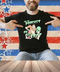 The Last Podcast On The Left Bigfoot And Alien Head Shirt