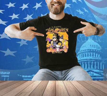 The Peanuts Snoopy & Gang Happy Halloween Trick Or Treat Shirt