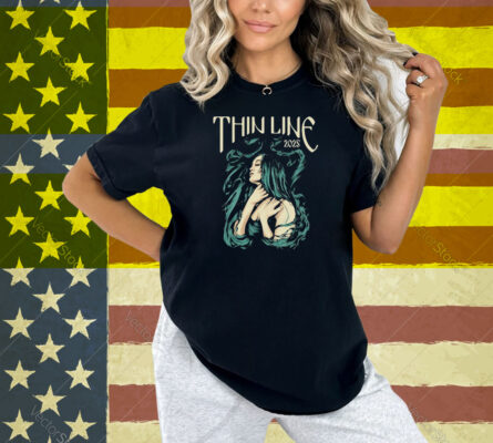 Thin Line 2025 Music Girl Shirt
